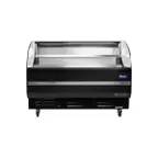 image of Atosa USA ATHOM-60 62" Horizantal Refrigerated Open Air Merchandiser in Black, 10.27 cu. ft.