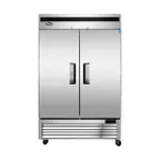 image of Atosa USA MBF8503GR 54" 2-Solid Door Reach-In Freezer, Bottom Mount, 44.77 cu. ft., Stainless Steel