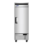 image of Atosa USA MBF8532GR 25-5/8" 1-Solid Door Reach-In Refrigerator, 12.57 cu. ft., Bottom Mounted