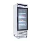 image of Atosa USA MCF8705GRL 27" One Section Merchandiser Refrigerator with Glass Door, 19.1 cu. ft.