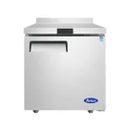 image of Atosa USA MGF8408GR 27" 1-Section Worktop Refrigerator w/ 1 Door, 7.2 cu. ft.