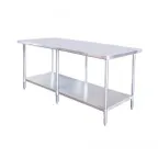 image of Atosa USA SSTW-3096 MixRite Work Table, 96"W x 30"D x 34"H