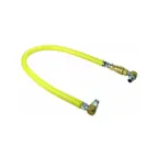 image of Atosa USA WA300001 Gas Flex Hose, 3/4" x 4 ft. with quick disconnect with (2) elbows