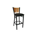 image of American Tables & Seating 72C-BSS Indoor Swivel Bar Stool