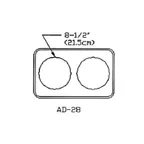 image of Atlas Metal AD-28 Adapter Plate