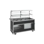 image of Atlas Metal BLC-4-RM 63" Cold Food Serving Counter, Refrigerated, (4) Pan