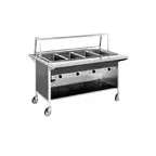image of Atlas Metal CAIH-5 77" Hot Food Serving Counter, (5) Wells