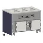 image of Atlas Metal INFHB-5 77" Mobile Hot Food Unit, (5) Wells