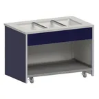 image of Atlas Metal INFIC-5 77" Mobile Cold Food Unit, Ice-Cooled, (5) Pan