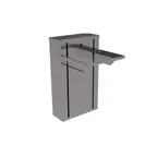 image of Atlas Metal WMCT-1014 Cantilever Tray Dispenser, Wall-Mount