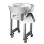 image of BakeMax BMDBR3L Dough Ball Rounder, Legs with Casters, 370 Watts, 115V/1ph