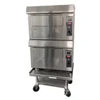 image of BakeMax BMDGF5 GF5 Double Stacked Commercial Air Fryer / Greaseless Fryer, 10 lb. Capacity, 11.52 kW, 208V