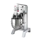 image of BakeMax BMPM060 Floor Model 60 qt Planetary Mixer with Timer, #12 HUB, 4-Speed, 3 hp