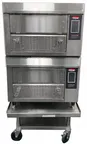 image of BakeMax BMSRAF02 RAF Greaseless Double Stacked Commercial Air Fryer, 10 lb Capacity, 208V
