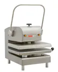 image of BakeMax BMTXM218W 18" Manual Dual Heat Tortilla/ Pizza Dough Press, 3100W, 220V