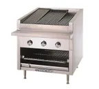 image of Bakers Pride C-24RS-C 24"Countertop Gas Radiant/Lava Rock Charbroiler w/ (4) Burners, 60.000 BTU