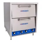 image of Bakers Pride P48S 26" Electric Countertop Pizza Bake Oven w/ 2 Decks, Thermostatic Controls