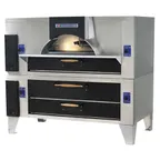 image of Bakers Pride FC-816/Y-800 84" Gas Pizza Deck Oven, Double Deck