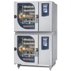 image of Blodgett 61BG/61BG Double Stacked Gas Combi Oven, Boiler