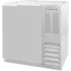 image of Beverage Air BB36HC-1-F-S 36" 1 Section Black Back Bar Cooler with Solid Door