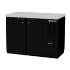 image of Beverage Air BB48HC-1-F-PT-B-27 48" Two Section Pass-Thru Back Bar Cooler