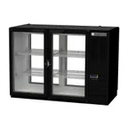 image of Beverage Air BB48HC-1-FG-PT-B 48" Two Section Pass-Thru Back Bar Cooler