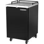 image of Beverage Air BM23HC-B-28 24" Draft Beer Cooler w/ 1 Keg, 7.66 cu. ft., No Tap Tower