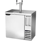 image of Beverage Air DD36HC-1-S 36" Draft Beer Cooler w/ 1 Keg, 8.31 cu. ft., 1 Dual-Tap Tower