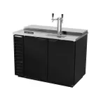 image of Beverage Air DD50HC-1-C-B 50" 1 Column Draft Beer Cooler, 2 Keg, 17.86 cu. ft.