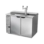 image of Beverage Air DD50HC-1-C-S 50" Draft Beer Cooler w/ 2 Kegs, 17.86 cu. ft., 1 Dual-Tap Tower