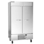 image of Beverage Air FB44HC-1S 47" 2-Solid Door Reach-In Freezer, Bottom Mounted, 44 cu. ft., Stainless Steel Front