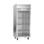 image of Beverage Air HRPS1WHC-1G 35" 1-Section Wide Reach-In Refrigerator w/ Glass Full Door, Top Mounted, 1/4 hp, 31 cu. ft.
