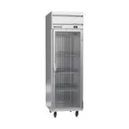 image of Beverage Air HRS1HC-1G 26" 1-Section Reach-In Refrigerator w/ Glass Full Door, Top Mounted, 1/4 hp, 22.3 cu. ft.