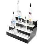 image of Beverage Air LBD3-60L 60" Three Tier Lighted Liquor Display, 45 Bottles