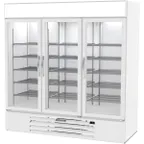 image of Beverage Air MMR72HC-1-W-WINE 75" Glass Door Wine Merchandiser, Single Temperature, 70.19 cu. ft.
