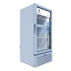 image of Beverage Air MT10-1W 24" 1-Section Marketeer Glass Door Merchandiser in White, 9.43 cu. ft.