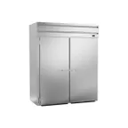 image of Beverage Air PRI2HC-1AS 68" 2-Section Roll-In Refrigerator w/ 2 Solid Doors, Self-Contained, Aluminum Interior, 71 cu. ft.