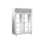 image of Beverage Air PRI2XTHC-1AS 68" Roll-In Refrigerator w/ 2 Solid Doors, Extra Tall, Aluminum Interior, 77 cu. ft.