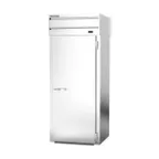 image of Beverage Air PRT1XTHC-1AS 36" One Section Roll-Thru Refrigerator w/ 2 Solid Doors, Extra Tall, Self-Contained, Aluminum Interior, 42.27 cu. ft.