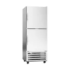 image of Beverage Air RI18HC-HS 27" 1-Section Reach-In Refrigerator w/ 2 Solid Half Doors, Bottom Mounted, 1/4 hp, 17 cu. ft.