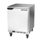 image of Beverage Air UCR24HC 24" One Section Undercounter Refrigerator w/ 1 Door, 4.48 cu. ft.