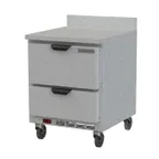 image of Beverage Air WTFD27AHC-2 27" 1-Section Worktop Freezer w/ 2 Drawers, 6.13 cu. ft.