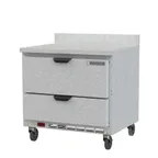 image of Beverage Air WTFD36AHC-2-FIP 36" 1-Section Worktop Freezer w/ 2 Drawers, 8.7 cu. ft.