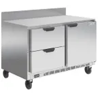 image of Beverage Air WTFD48AHC-2-FIP 48" 2-Section Worktop Freezer w/ 2 Drawers & 1 Door, 11.4 cu. ft.