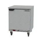 image of Beverage Air WTR27AHC-FLT 27" 1-Section Worktop Refrigerator w/ 1 Door, 6.13 cu. ft.