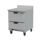 image of Beverage Air WTRD27AHC-2 27" 1-Section Worktop Refrigerator w/ 2 Drawers, 6.13 cu. ft.