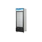 image of Blue Air BKGF23-HC 27" 1 Glass Door Freezer Merchandiser in White, 23 cu. ft.