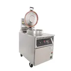 image of BKI FKM-F Extra Large Volume Electric Pressure Fryer w/ 75-lb Oil Capacity, Manual Control