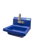 image of BK Resources APHS-W1410-1SFA 14" Drop-In Hand Sink without Faucet