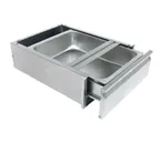 image of BK Resources BKDWR-1820-ASSY-SS Drawer Assembly, 15"D X 20"W X 5"H Pan Size